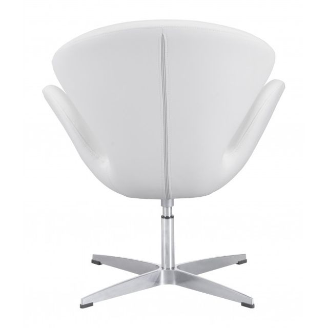 Zuo® Modern Pori White Occasional Chair-3