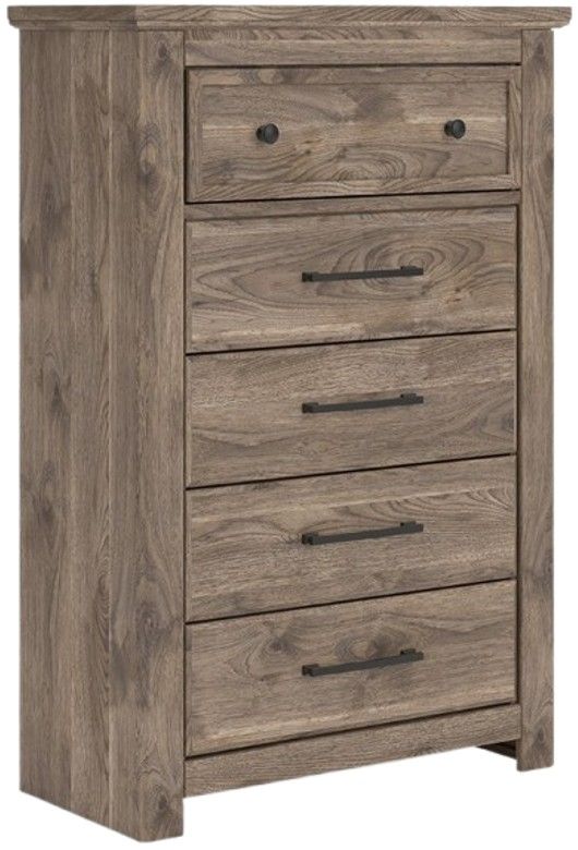 Signature Design by Ashley Rusticott Brown 5-Drawer Chest | Miskelly Furniture Signature Design by Ashley Rusticott Brown 5-Drawer Chest | Miskelly Furniture