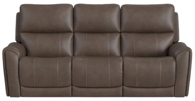 Flexsteel® Carter Cappuccino Power Reclining Sofa with Console-2