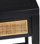 Crestview Collection Alder Stained Black Writing Desk-4