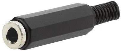 RadioShack 1/4" Mono In-Line Audio Jack 2 Pack-0