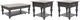 Liberty Furniture Ocean Isle 3-Piece Slate/Weathered Pine Table Set-0