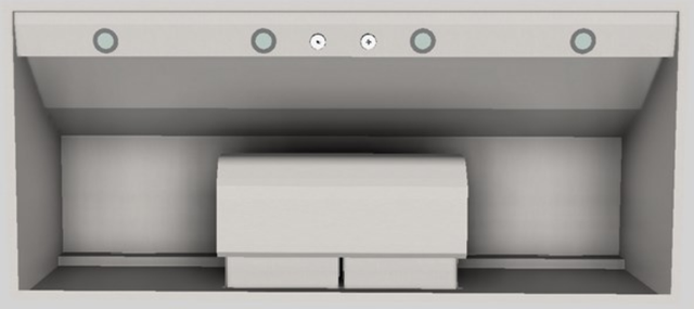 Vent-A-Hood® 54" Stainless Steel Wall Mounted Range Hood-3