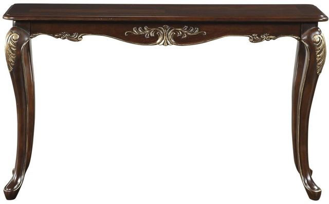 Homelegance® Croydon Dark Cherry Sofa Table-2