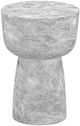 TOV Furniture Charra Gray Concrete Indoor/Outdoor Side Table-3