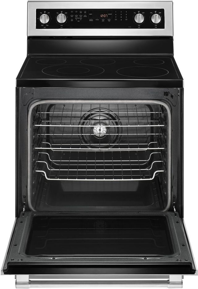 Maytag® 30" Fingerprint Resistant Stainless Steel Freestanding Electric Range-1