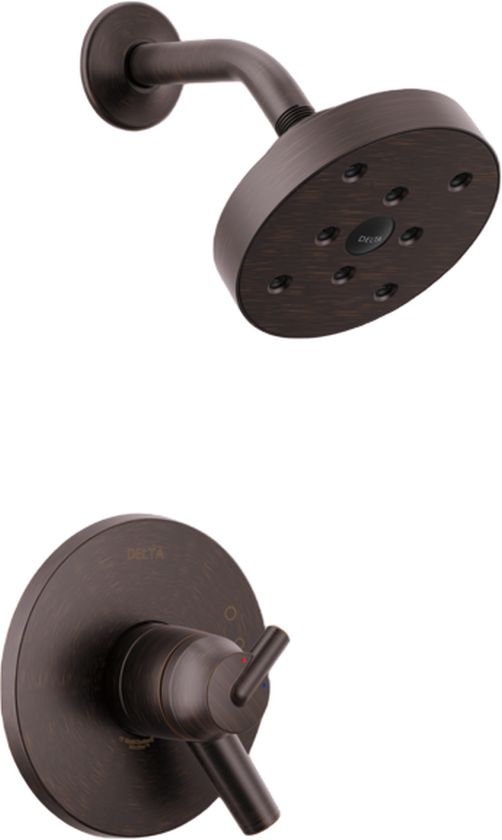 Delta Trinsic® Monitor® 17 Series H2Okinetic® Venetian Bronze Shower Trim-0
