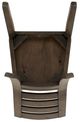 Artisan & Post by Vaughan-Bassett Dovetail Aged Gray Horizontal Slat Dining Side Chair-3
