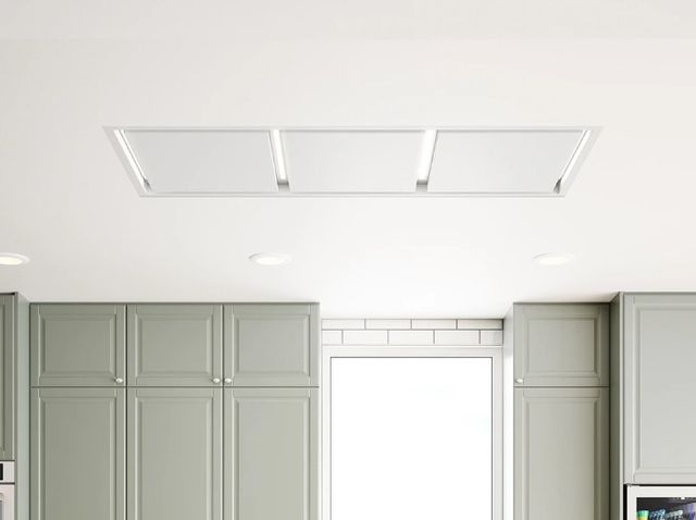 Zephyr Lux Connect 63" White Island Range Hood -2