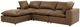 TOV Furniture Cali 4-Piece Brown Modular Sectional-0