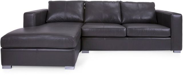 Decor-Rest® Furniture LTD 2-Piece Left-Arm Facing Sectional and Chaise-2