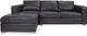 Decor-Rest® Furniture LTD 2-Piece Left-Arm Facing Sectional and Chaise-2