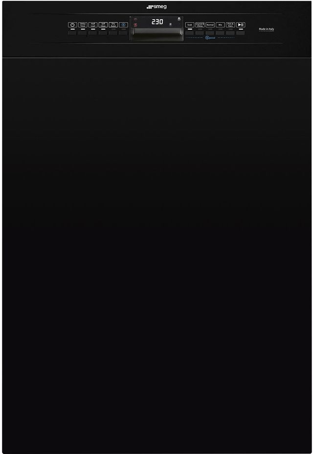 Smeg 24" Black Built In Dishwasher-0