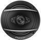 Pioneer A-Series 6-1/2" Black Coaxial Speakers (Pair)-1