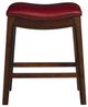Elements International Fiesta Red Counter Stool-1