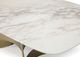 VIG Furniture Modrest Marmot White/Gold Dining Table-3