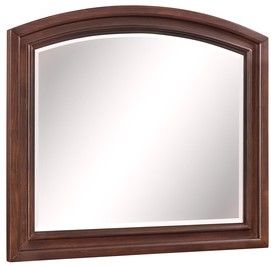 Mazin Furniture Begonia Cherry Brown Mirror-1