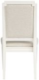 Magnussen Home® Willowbrook Egg Shell White/Natural Upholstered Side Chair-4