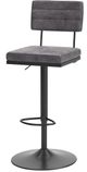 Signature Design by Ashley® Strumford Black/Gray Tall Swivel Bar Stool-0