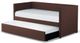 Mazin Furniture Therese Chocolate Daybed With Trundle-1