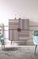 VIG Furniture Modrest Macoy Multicolor Wine Cabinet-4