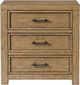 Riverside Furniture Bozeman Toasted Almond 3-Drawer Nightstand -2