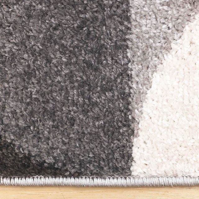 Kalora Interiors Eclipse Grey/White 5'x8' Style 3 Area Rug-2