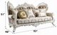 ACME Furniture Vanaheim Antique White Sofa-2