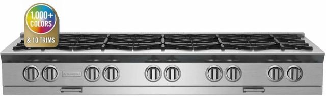 BlueStar® Platinum Series 60" Stainless Steel Liquid Propane Gas Rangetop-0