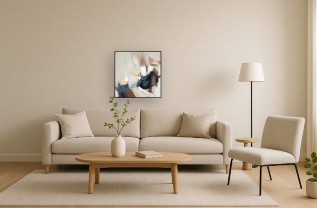 Classy Living Wildhearted Abstract Harmony I Wall Art-1