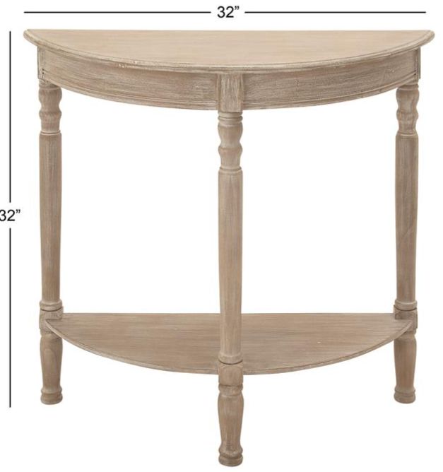 Deco Marche Light Brown Console Table-2