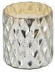 A & B Home Earl Gray Scented Soy Wax Diamond Pattern Candle-0