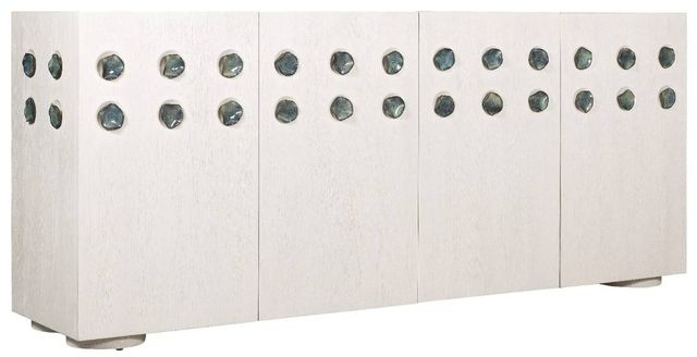 Hooker® Furniture Commerce and Market Pilea White Entertainment Credenza-0