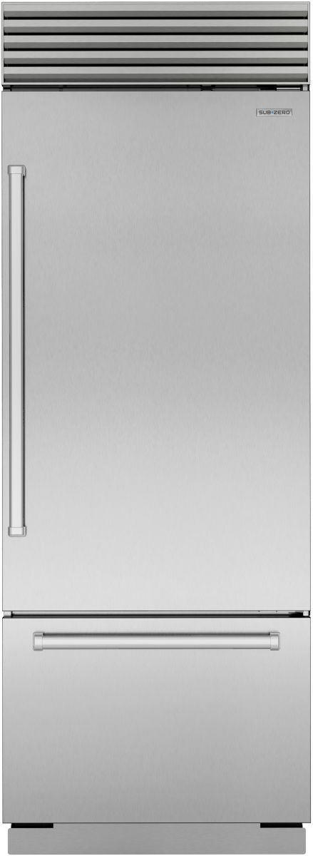 Sub-Zero® Classic Series 30 in. 17.0 Cu. Ft. Stainless Steel Built In Bottom Freezer Refrigerator-0