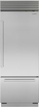 Sub-Zero® Classic Series 30" 17 Cu. Ft. Stainless Steel Built-In Bottom Freezer Refrigerator-0