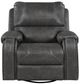 Homelegance® Newnan Gray Manual Swivel Glider Recliner-2
