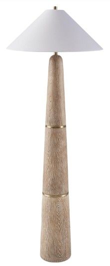 Signature Design by Ashley® Gasparleigh Brown Floor Lamp with Gold Accent-0