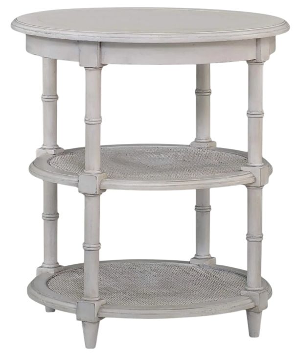 Bramble Customizable Martinique Round Side Table-0