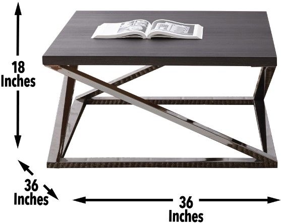 Steve Silver Co. Aegean 3-Piece Black Occasional Table Set with Black Nickel Base-3