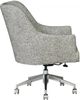Fairfield® Customizable Devin Leather Task Chair with Nickel Base-2