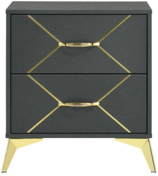 Bernards State Street Gray Nightstand-2