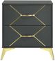 Bernards State Street Gray Nightstand-2