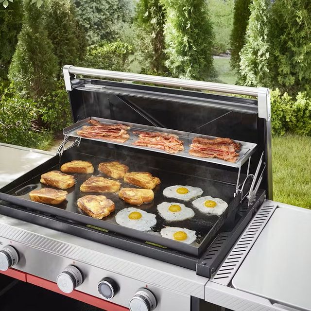 Weber® Stainless Steel Dual-Level Warming Rack-2
