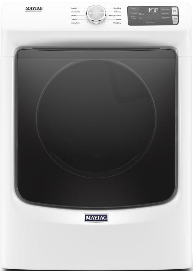 Maytag® White Front Load Washer & Electric Dryer Laundry Pair-3