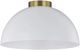 Forty West Chanel Brass Semi-Flush Mount Lighting-0