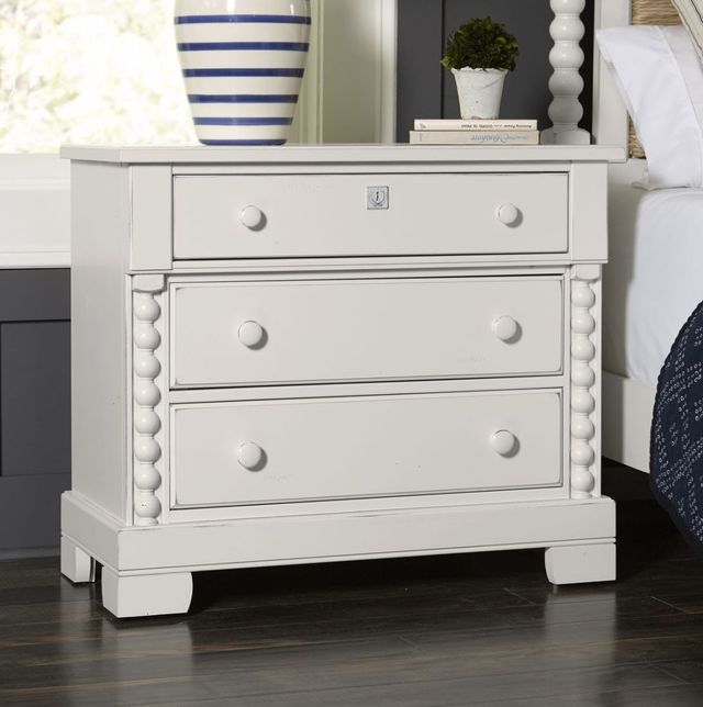 LM Co Home by Vaughan-Bassett Scotsman Cream Nightstand-1