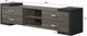 Crown Mark Brant Black/Gray TV Stand-2