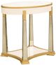 Michael Amini® Scotts Square Light Champagne End Table-3