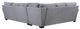 Porter International Designs 2- Piece Gray Sectional-2