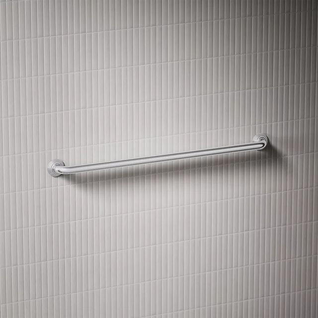 KOHLER® Traditional Polished Stainless 36" Grab Bar-2
